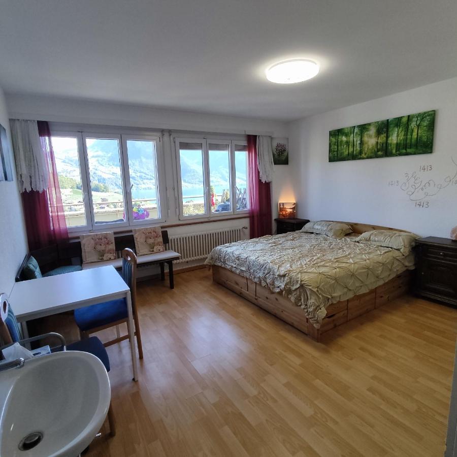 Spiez Lakeview By The Station Room C Εξωτερικό φωτογραφία